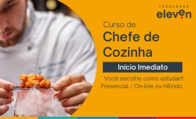 Curso de Chef de Cuisine - Chefe de Cozinha