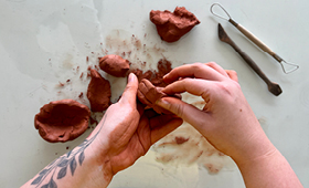 Oficina de Modelagem em Argila: Técnicas 