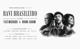 Paiol Musical apresenta - Ravi Brasileiro convida Filó Machado e Bruna Caram