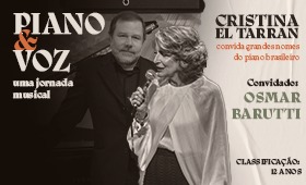 Piano e Voz: Uma Jornada Musical - Cristina El Tarran convida Osmar Barutti