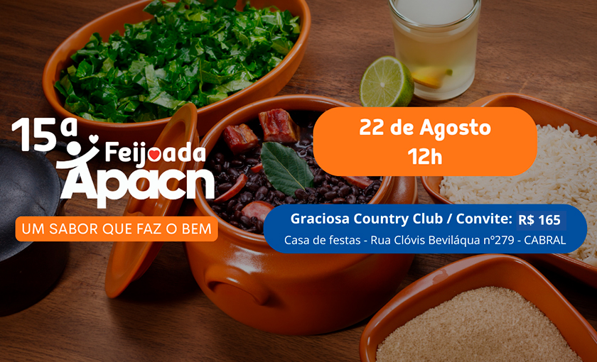 15° Feijoada Beneficente da APACN 
