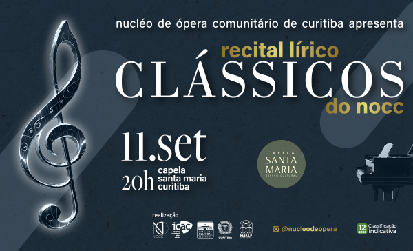 Recital Lírico CLÁSSICOS do NOCC