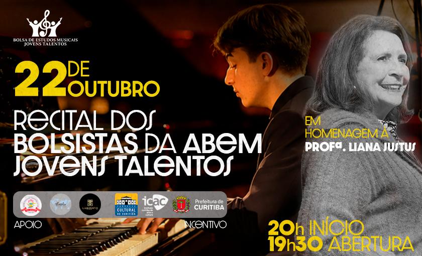 Recital dos Bolsistas da Abem Jovens Talentos - Um encontro com a música clássica